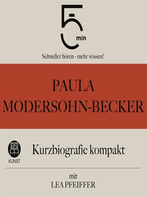 cover image of Paula Modersohn-Becker
